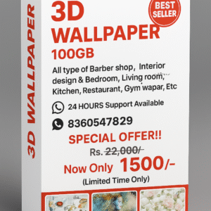 Download High-Quality 3D Wallpaper Bundle - Print-Ready